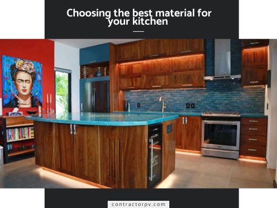 Quick guide to choose the best material for your kitchen countertop